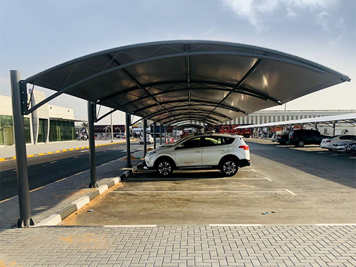 PVC Car Parking Shade (2)
