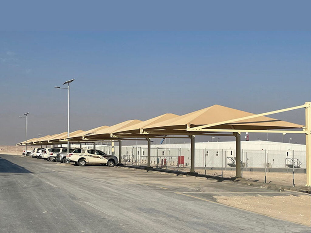 Single Cantilever Car Parking Shades KSA (3)